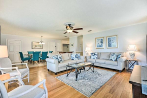 St Augustine Island Home with Patio, Walk to Beach!